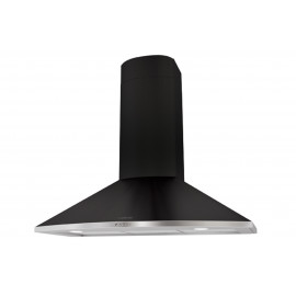 Campana  TENDER H 70 NEGRA FUNDICION V2 Pared Negro. 110.0270.806