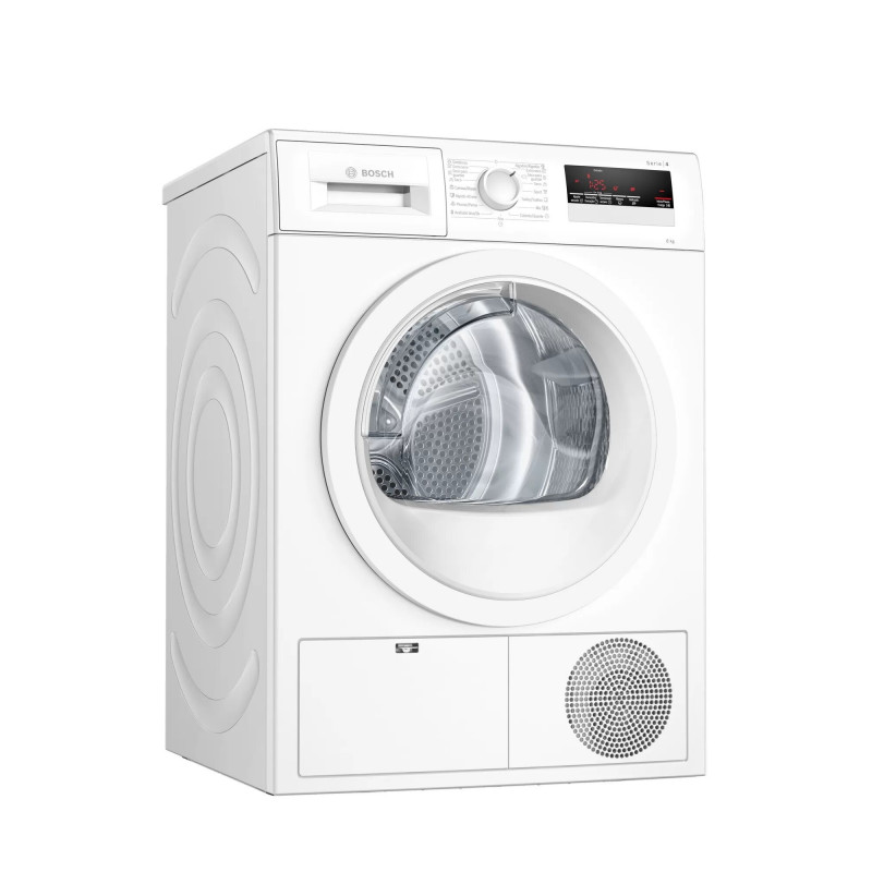 BOSCH Secadora Con Bomba De Calor WTR85V91ES, 8 Kg, Blanco, Clase A++