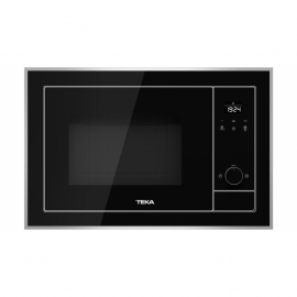 TEKA Microondas  MICROONDAS ML 8200 BIS CRISTAL NEGRO 112060001, Integrable, Con Grill, Menos de 21 litros