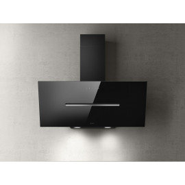 ELICA Campana decorativa  SHY S BL/A/90 PRF0166933, 90 cm, Negro, Clase menor B