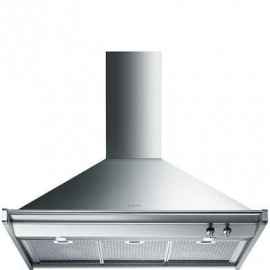 Campana smeg KD90XE max 820 m3/h inox clase A