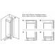 SIEMENS Combi integrable  KI86NHFE0.  . No Frost, Integrable, Clase E