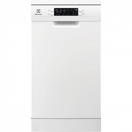 ELECTROLUX Lavavajillas libre inst 45 cm  ESA42110SW. 9 cubiertos. Blanco. Clase F